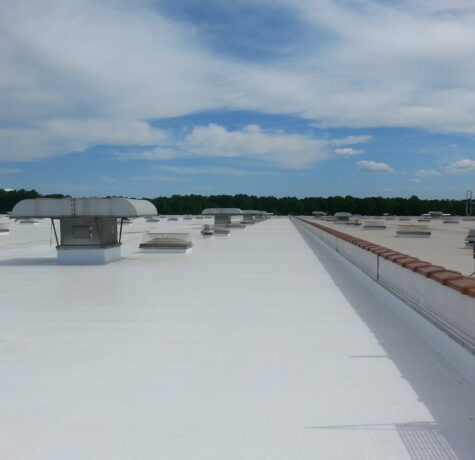 Silicone Commercial Roof